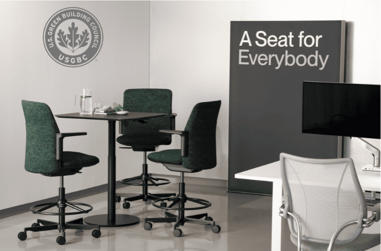 humanscale leed certified furniture